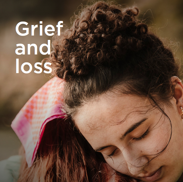 Cover for the CanTeen Aotearoa grief booklet