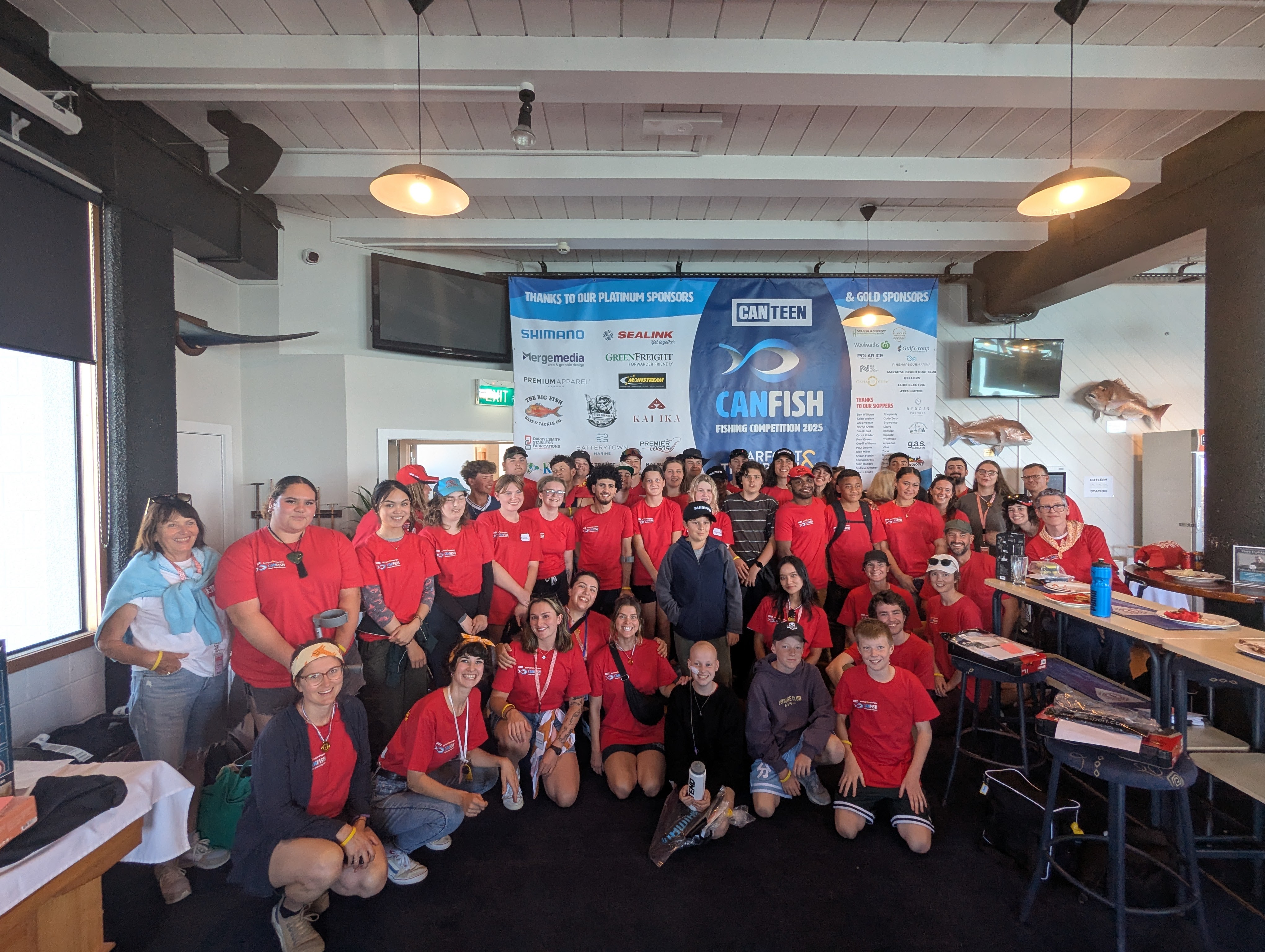 All attendees, staff and volunteers at CanFish 2025