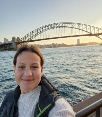 Rangatahi Paige smiling in Sydney Australia