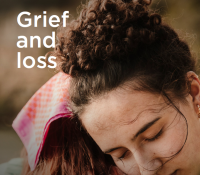 Cover for the CanTeen Aotearoa grief booklet